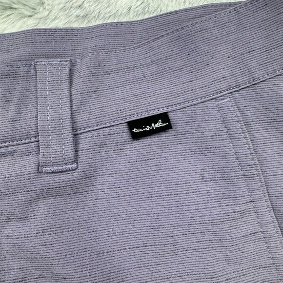 Travis Mathew Shorts Mens 30 Purple Hybrid Performance Golf Pockets Flat Front - Picture 2 of 6